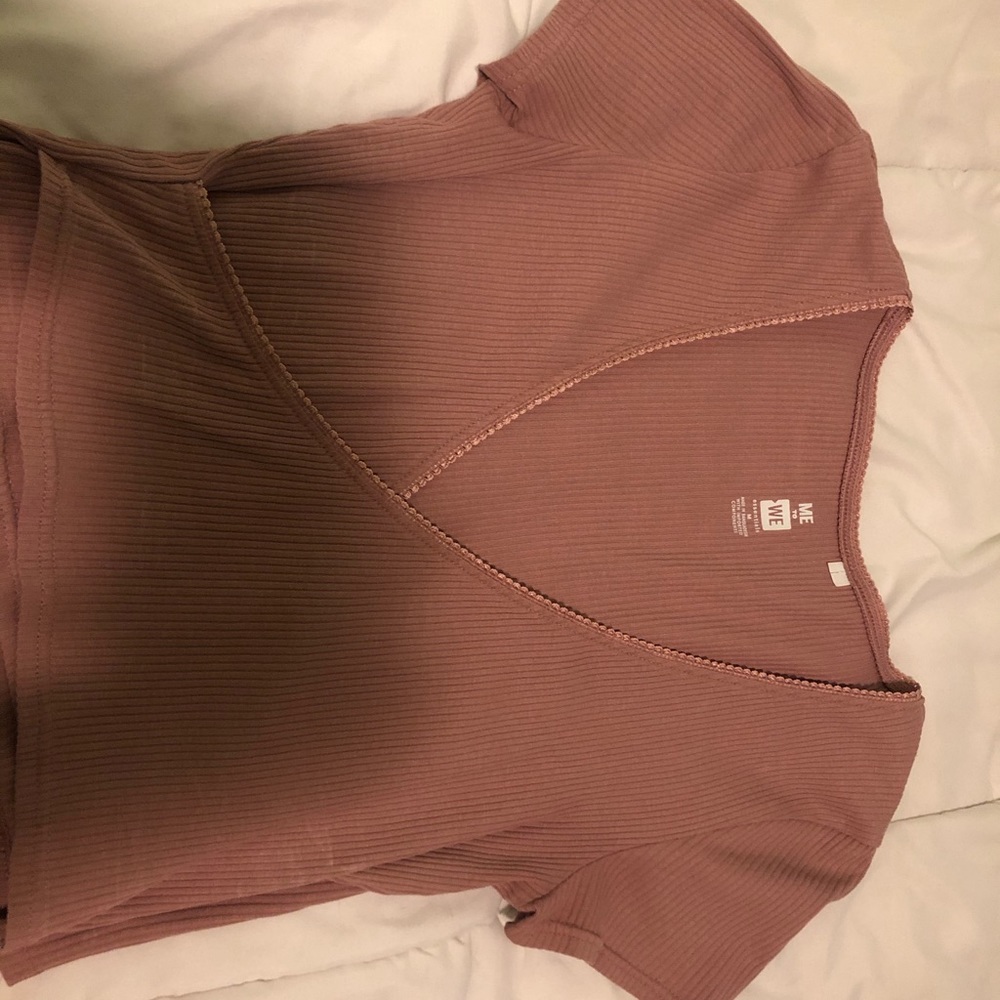 Cropped short sleeve
